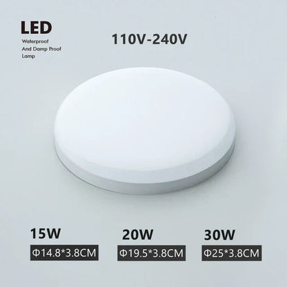 Floroux - Lampe de plafond résistante à l'humidité