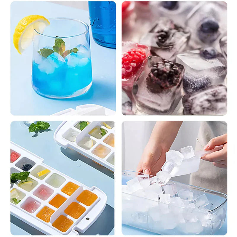 CoolCatcher – Pratique Fabricant de Glace avec Bac de Récupération