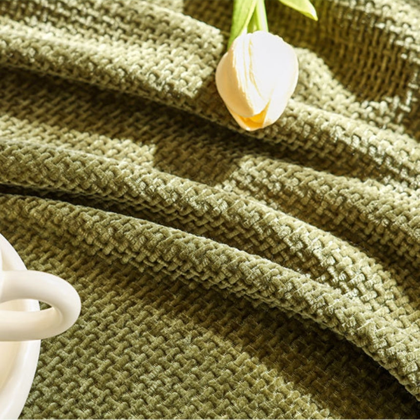 Chic Chenille Canapé Plaid Housse de canapé