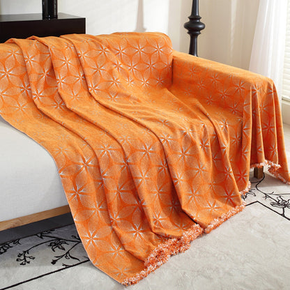 Couverture de canapé en chenille confortable