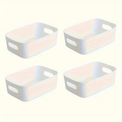 ChicOrganizer - Set de 4 Boîtes de Rangement Élégantes pour la Maison