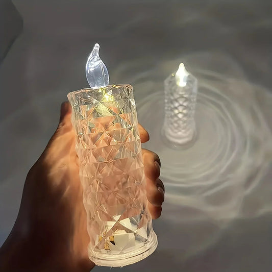 Bougie LED sans flamme télécommandée