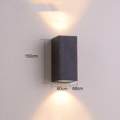 Floroux - Applique LED étanche pour l'extérieur