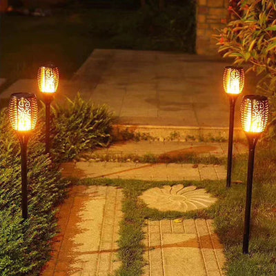 Floroux | Torche de jardin LED solaire étanche