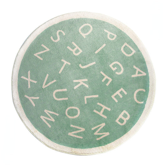 Floroux | Tapis rond mignon en cartoon pour chambre d'enfants