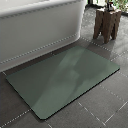 Tapis de bain antidérapant – terre de diatomée – séchage rapide – design élégant