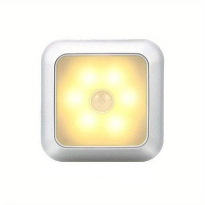 6PC 6LED Détecteurs de mouvement veilleuses | Sans fil et économes en énergie pour un éclairage supplémentaire