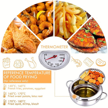 ThermaFryer - Friteuse Premium avec Contrôle de Température