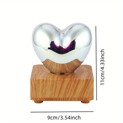 FireworkLight - Lampe en cœur LED 3D pour éclairage d'ambiance romantique