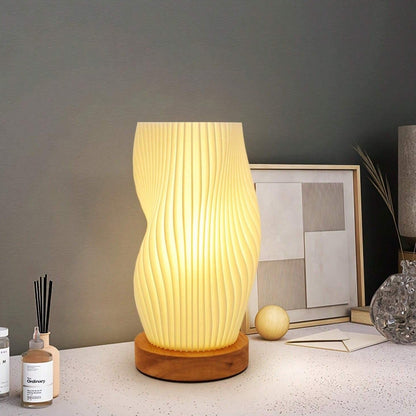 Floroux - Lampe à LED Wave Calm pour une Atmosphère Cozy