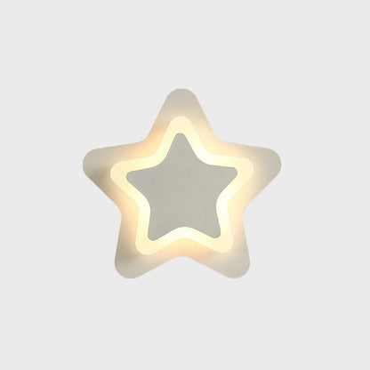 StellarGlow – Applique Murale LED Scandinave pour Enfants