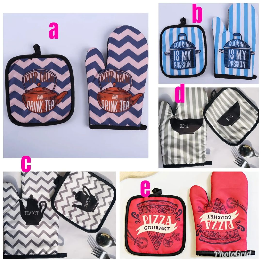 Ensemble de moufles et gants