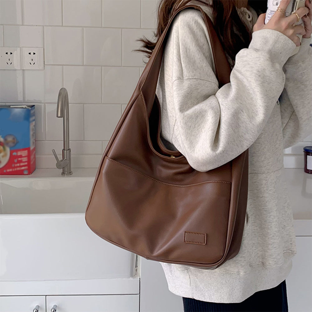 Elena | Sac hobo chic grand avec fermeture sécurisée