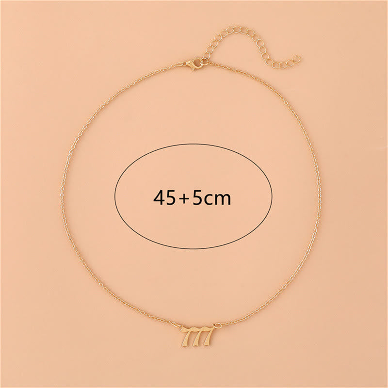 Celestia Collier en Acier Inoxydable Anges Numéros - Un Bijou Particulier pour Connexion Spirituelle