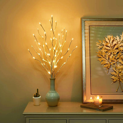 BranchGlow – Majisu LED Lampe de Branche, 69,85 cm, Éclairage Blanc Chaud