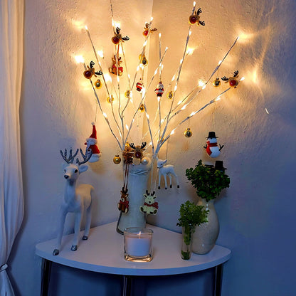 BranchGlow – Majisu LED Lampe à Branches, 69,85 cm, Éclairage Blanc Chaud