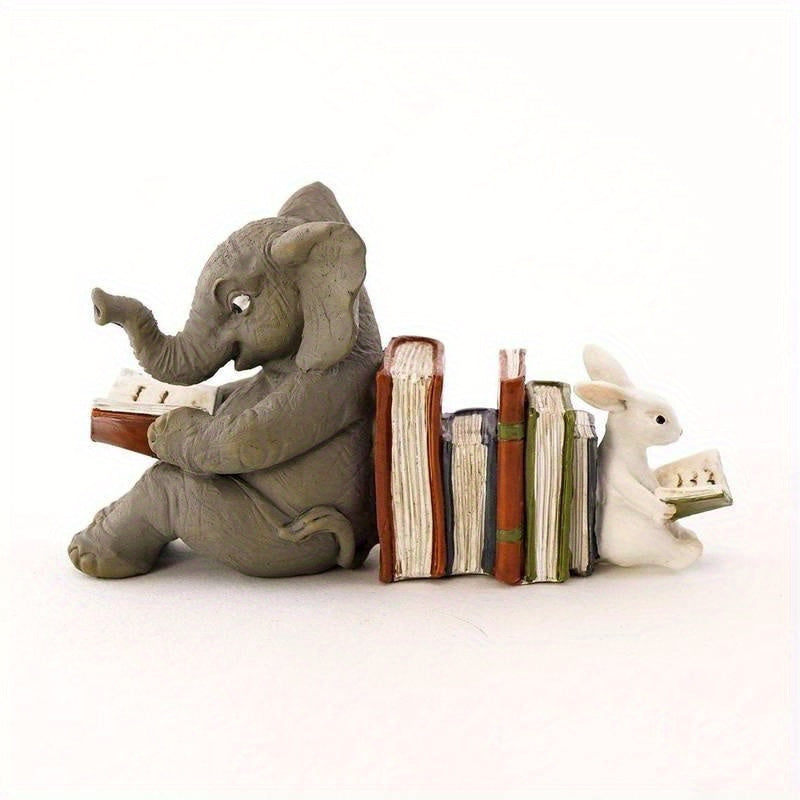 Charming - Amusants supports de livres éléphant et lapin