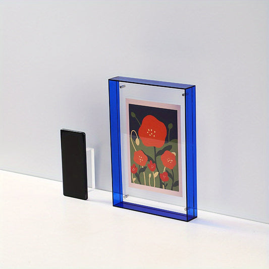 AcrylicFrame – Luxe Art Deco Cadre Photo