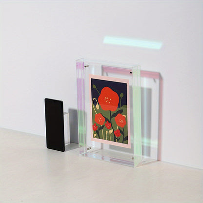 AcrylicFrame – Luxe Art Deco Cadre Photo