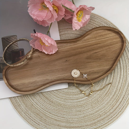 AcaciaTray - Haut Plateau d'Organisation en Bois de Luxe pour Divers Accessoires
