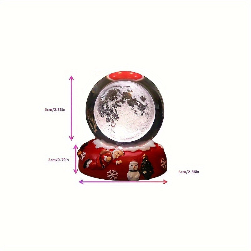 CrystalLight – Élégante lampe de table en cristal USB