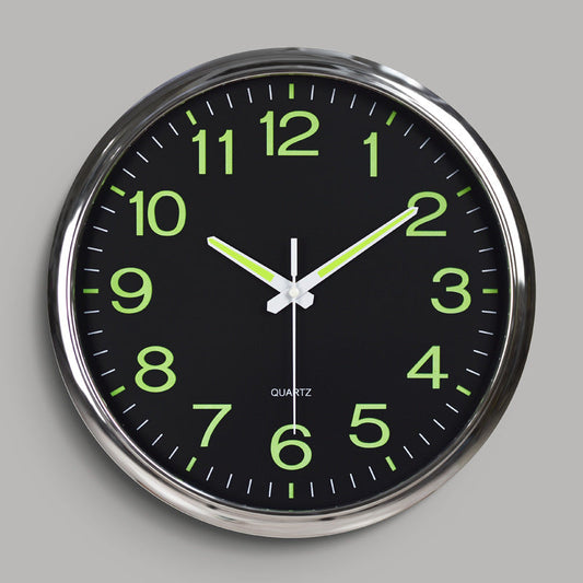 Floroux | Horloge murale LED élégante pour n'importe quelle ambiance