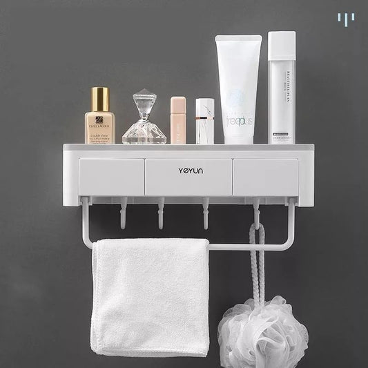 Organisateur de salle de bain avec 3 tiroirs