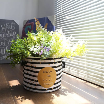 Panier de rangement rond