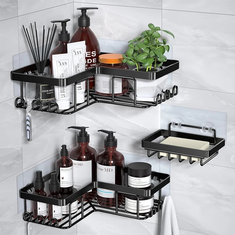 Set de 3 pièces Étagère de Douche