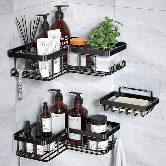 Set de 3 pièces Étagère de Douche