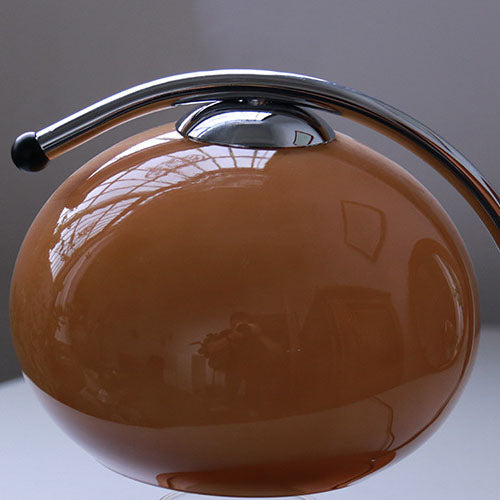 Floroux Lampe en verre vintage avec socle en bois | Cire fondue | Variateur | Luminaires d’ambiance | Décor pour la maison