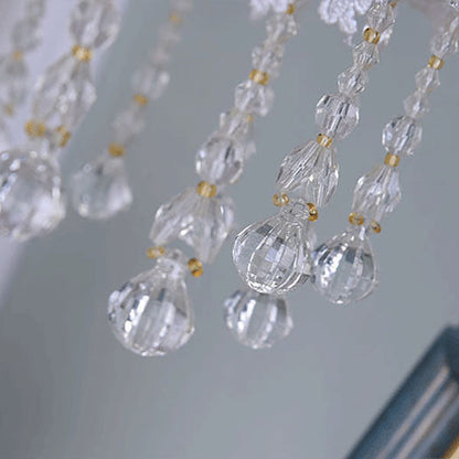 Floroux Lampe de Table Européenne | Tissu & Dentelle | Élégante Base en Résine Lumineuse | Décoration & Éclairage