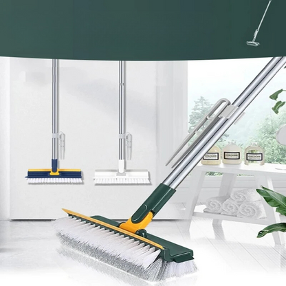 DualClean - Brosse de nettoyage innovante avec tête rotative