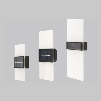 Floroux Lampe Murale Solaire LED | Résistante aux Intempéries | Éclairage Extérieur Alimenté par Solaire | Décor de Jardin & Terrasses