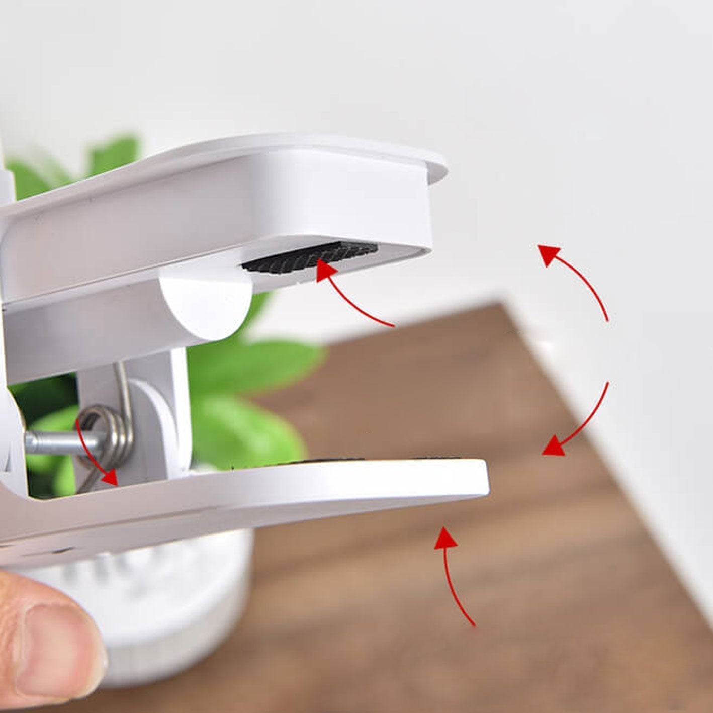 Floroux LED Table Lamp Nordic | USB Charge | Night Light with Bird Clip | Modern Design