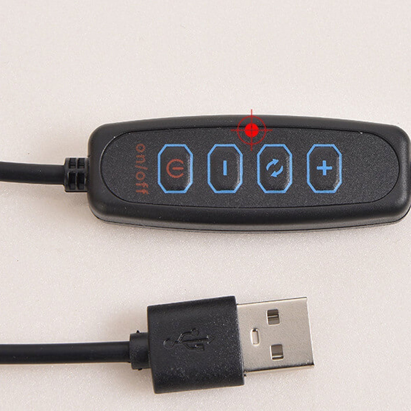 Lampe de table à LED USB ovale simple