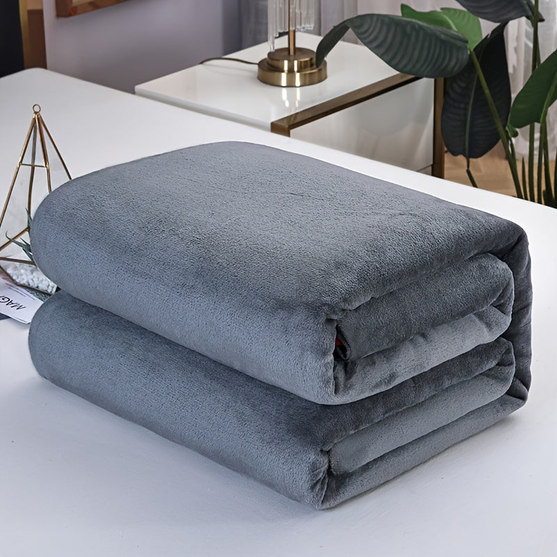 Couverture en Fleece Flanel Luxe - Confort & Chaleur Inégalés