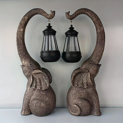MagicElephant - Éclairage Solaire Enchanteur pour Jardin et Maison