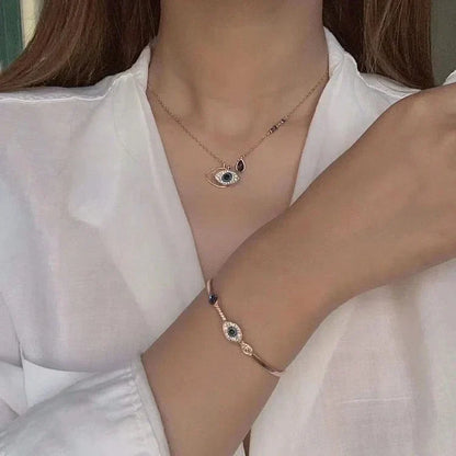 Ensemble de Collier et Bracelet Boze Oog Enchanteur d'Amira