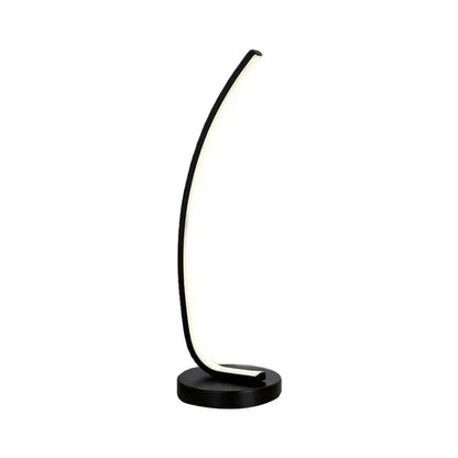 LumiFlex - Lampe de Table Linéaire Flexible et Élégante