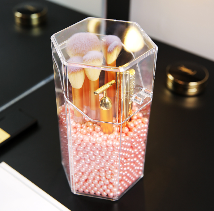 Organisateur de pinceaux de maquillage Floroux Beads