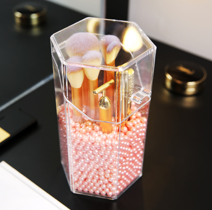 Organisateur de pinceaux de maquillage Floroux Beads
