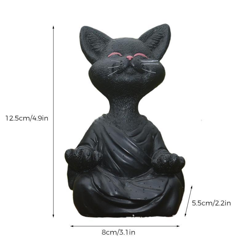 Décor de chat Bouddha Heureux