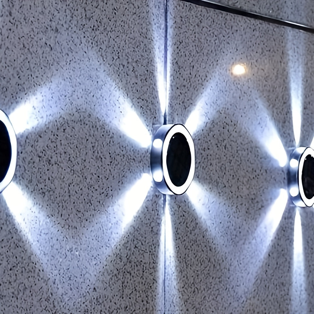 SolarGlow – 6 LED Éclairage de jardin alimenté par énergie solaire
