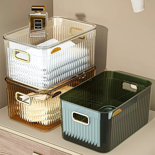 Boîte de rangement transparente pour la maison