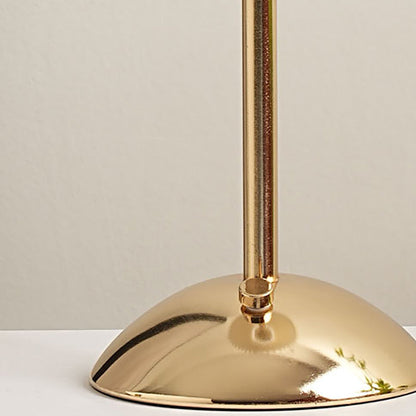 Floroux Skandi LED Table Lamp | Rechargeable | Pleated Fabric Shade | Wireless | Ambient Light | Nightstand Lamp