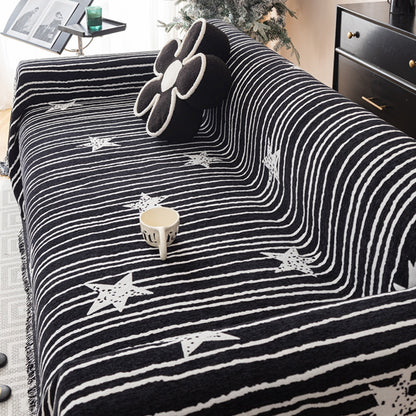 Couvre-sofa/canapé en chenille Wishing Star