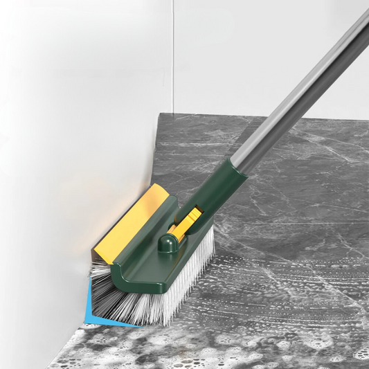 DualClean - Brosse de nettoyage innovante avec tête rotative
