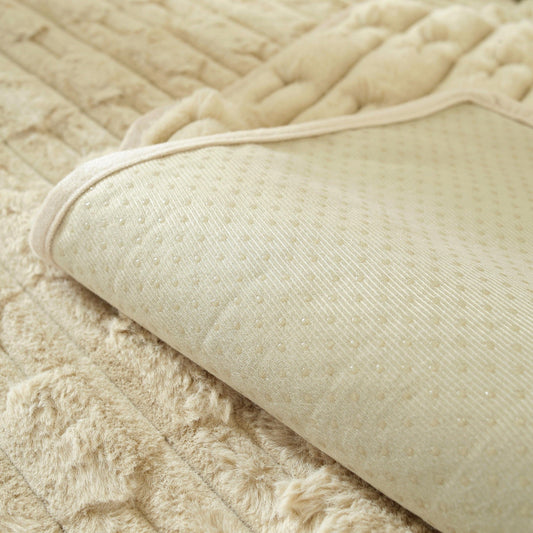 Tapis sofa en peluche moelleux Rabbit