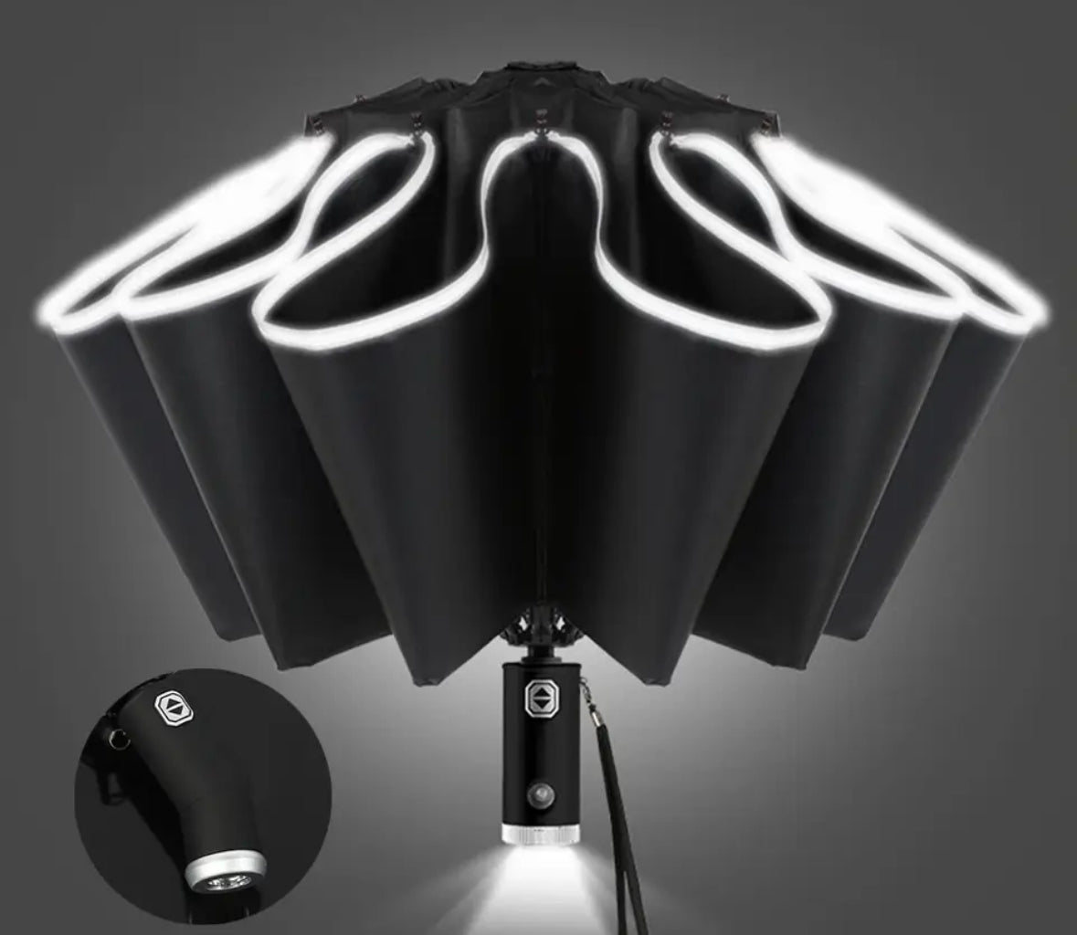 SolarShield Parapluie | Protection stylée contre la pluie et les UV